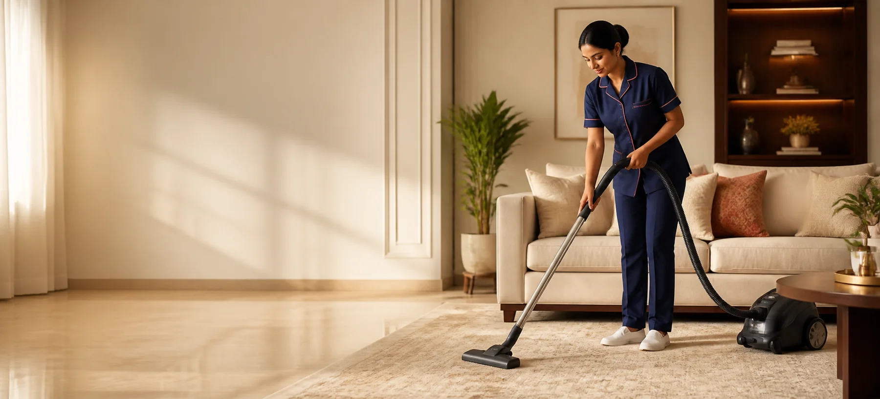 Professional full-home cleaning