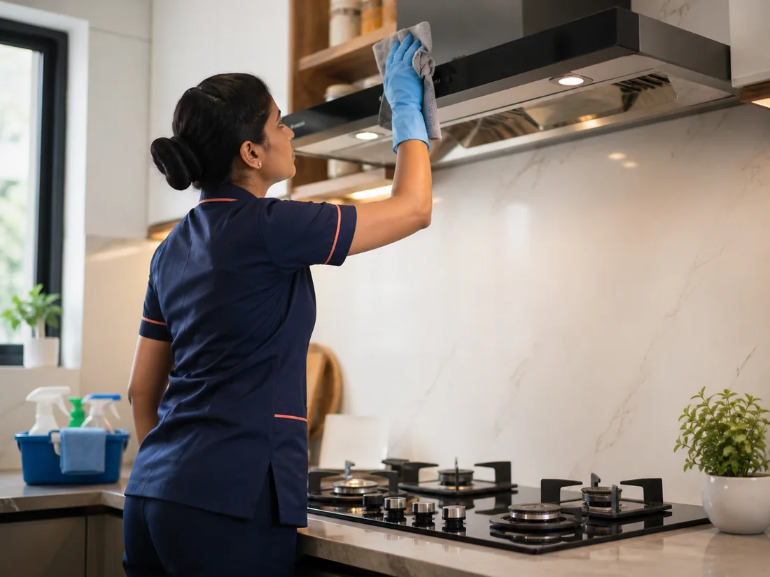 Kitchen cleaning